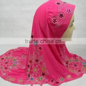 A525 Polyester Beautiful Muslim Hijab thumbnail-5