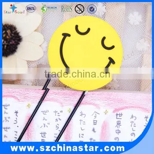 Cute Smile Shape PVC With Metal Paper Clip thumbnail-1