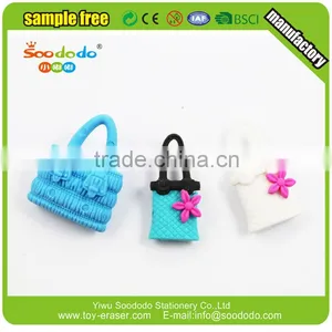 Cheap Colorful Bag Shaped Eraser Supplier thumbnail-4