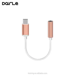 Metal USB C to 3.5mm Headphone Jack Adapter Type C Aux Audio Cable Converter for Huawei P40/P40Pro thumbnail-4