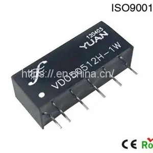 1W, 2W 4-24VDC Fixed Input, Regulated Single Separate Output DC DC Converter IC thumbnail-1