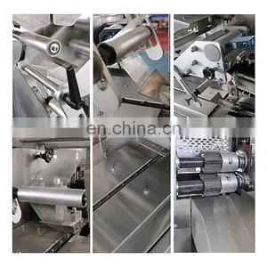 Horizontal High Speed Chocolate Peanuts Ball Marshmallow Sachet Packaging Machines Emballage Candy Flow Packing Machine thumbnail-5