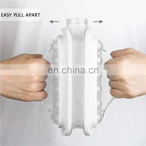 17 Grids Ice Ball Kettle Ice Maker Mould With Lid Cube Mold Cubic Makers Container Trays thumbnail-4