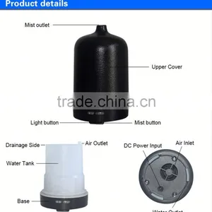 100ml Ceramic Ultrasonic Aroma Diffuser Essential Oil Diffuser Aromatherapy Air Purifiers Wholesale thumbnail-5