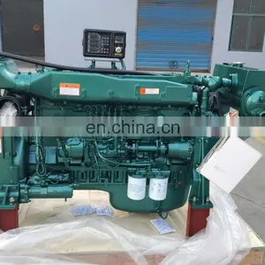 6 Cylinders 240hp Sinotruk WD615 Series WD615.68C03N Diesel Marine Engine for Fishing Boat thumbnail-4