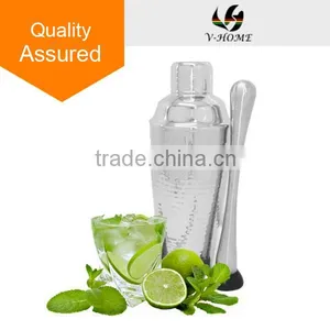 2015 Professtional Bar Shaker Bottle, Unique Shape Cocktail Shaker, Handmade Stainless Steel Wine Shaker thumbnail-1