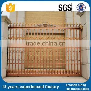Lower Cost Cheap Wrought Iron Gate With Spear Points Point thumbnail-3
