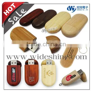 Wooden USB Flash Drive for Wooden Gift With Wooden Key Chain New Quality Gadget Products for Wholesale thumbnail-1