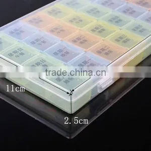 Hot Sale Newest Design Child Resistant Plastic Pill Box thumbnail-5