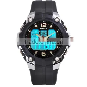 Led Watch Sport Stainless Steel Back Watch Stainless Steel Back 5 Atm Water Resistant thumbnail-4