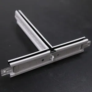 Factory Prices Ceiling Grid T Grid Components Flat Galvanized Steel thumbnail-3