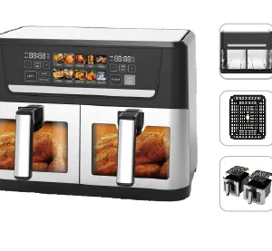Multi Functional Touch Screen for Household Air Fryer（Wechat/whatsapp:008613510231336） thumbnail-1