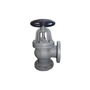 JIS 10K WCB Angle Globe Valve Marine Check Globe Valve thumbnail-2