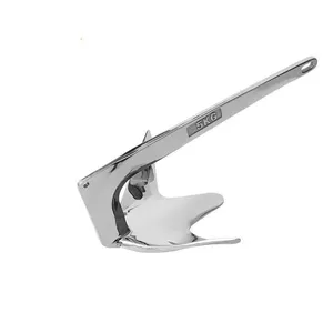 Heavy Duty Marine Grade Polished 316 Stainless Steel Bruce Style Claw Force Boat Anchor thumbnail-5