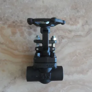 ANSI API 150 1600LB Forged Steel Carbon Steel Stainless Steel Welded Socket High /High Pressure Power Station Globe Valve thumbnail-5