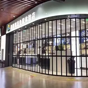 Polycarbonate Folding Door thumbnail-1