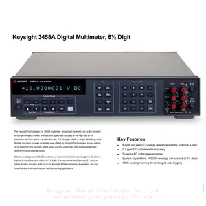 In Stock Genuine Keysight 3458A Bench Multimeter 100,000 Readings/S 148k Internal Memory Full Calibration Kit thumbnail-4