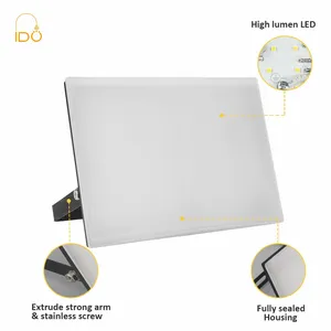 Waterproof ERP2.0 EMC2.0 Switch CCT 10W 400W No Flicker LED Flood Light thumbnail-5