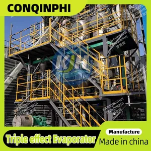 Low Steam Consumption Multi-effect Evaporation Concentration Crystallizer 2205 SS PLC Control thumbnail-2