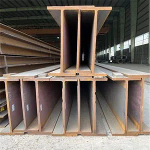 GB Standard H Beam Hot Rolled H Steel Profile H Beam Column for Steel Structure Workshop thumbnail-1