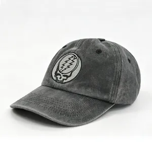 Premium 6 Panel Baseball Cap With Personalized 3D Embroidery Design thumbnail-4