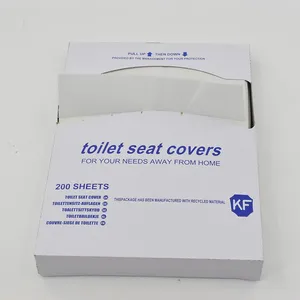 1/4 Fold Toilet Seat Paper Covers for Hospitals, Clinics, and Nursing Homes, Infection Control thumbnail-2