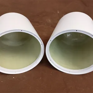 250 Wide Brim Mushroom FRP Radome 1-4GHz GNSS Dome Antenna Cover thumbnail-1