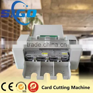 SG-002-I a3 Name Card Slitter Plastic Card Die Cutter Machine thumbnail-1