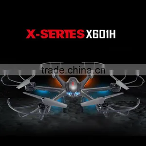 Minitudou Helicopter 2.4G Quadcopter New Barometer Height MJX X601H Professional Drone With HD Camera thumbnail-2