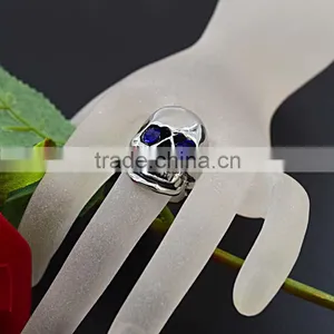 Wholesale Jewelry Manufacturer Blue Stone Ring Designs for Men Rings thumbnail-5