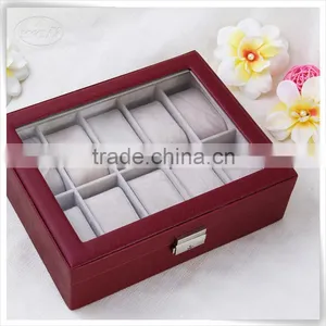 Beat Salling Custom Logo Printed PU Leather Watch Box thumbnail-5