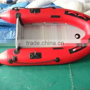 CE Hypalon/ PVC Aluminum Floor Rescue Boat 300 Inflatable Boat thumbnail-1