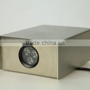 LED Wall Lights 3X1W+6X1W LED Stainless Steel Up&down Wall Light With Driver for Both Indoor and Outdoor thumbnail-5