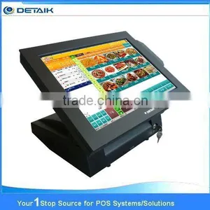 DTK-POS1568B Factory Supply Fast Delivery 15 Inch MSR Cheap POS System thumbnail-3