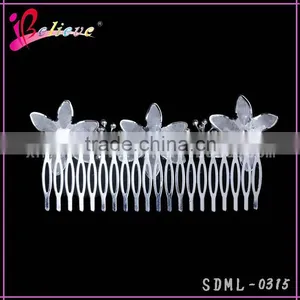 Reasonable Price From Factory Wholesale Hair Jewelry Flower Hair Comb Wedding Accessories Bride Hair thumbnail-2