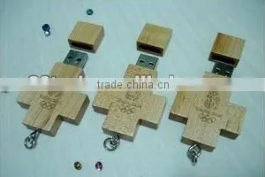 Promotional Bulk Cheap Wooden Usb Flash Drive 1GB 2GB 4GB thumbnail-1