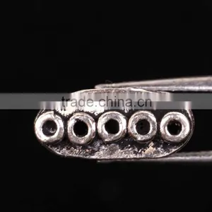 925 Solid Sterling Silver Wholesale Trillion Beads thumbnail-2