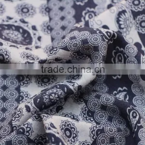 2017 Spring Top Selling Women Dress Soft 100%Rayon 45S*45S Poplin Plain Print Fabric thumbnail-2