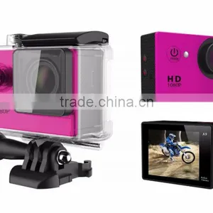 Sports Camera A9 1080P Full HD 2.0 Inch Extreme DV Action Camera Diving 30M With Waterproof Case Mini thumbnail-3