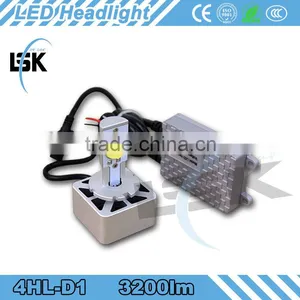 New Product !!! Powerful Light G4 Led Headlight Single Beam 3200LM Motor D1 Led Headlight Kit 35w Use Coper Metal Super Cooling thumbnail-2