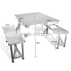Aluminum Folding Table And Chair Camping Outdoor Suitcase Aluminum Folding Table Quality Choice thumbnail-2