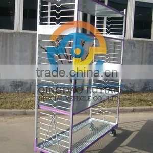 Flower Display Rack, Muoti Purpose Trolley, Flower Shipping Cart, Danish Trolley, Danish Cart, Dutch Trolley thumbnail-1