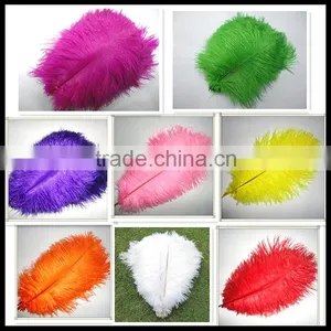 Celebration Decorating Dyed Ostrich Feather, Dyed Colourful Feather Wholesale thumbnail-1