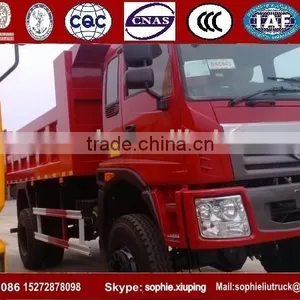 Mini FOTON 4x4 Military Army Tipper Truck For Sale thumbnail-6