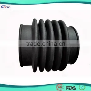 Custom Molded Flexible Rubber Dust Cover Rubber Bellows thumbnail-1