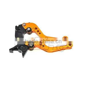 BJ-LS-002 Custom Gold Short Cnc Motorcycle Folding Lever for FJR 1300 thumbnail-5