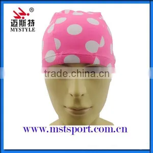 Hot Sale Polyestercheap Swim Caps thumbnail-5