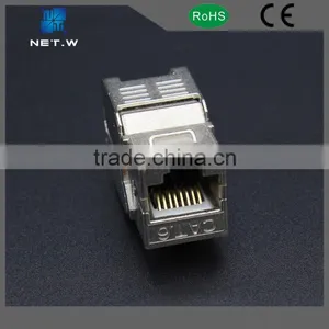 Ethernet Network Cat5e Shielded Keystone Jack thumbnail-3
