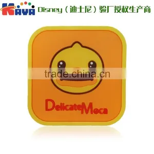 Durable Heat-insulated Soft Pvc Cartoon Coaster thumbnail-5