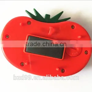 New Style Custom Tomato Orange Fruit Set Electronic Countdown & Countup Mini Kitchen Timer in Red thumbnail-6